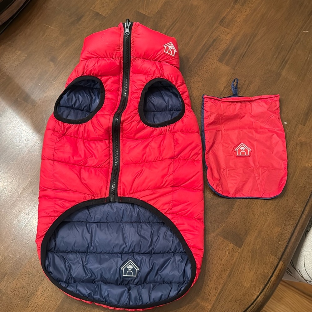Dog Winter Puffer Jacket (M)